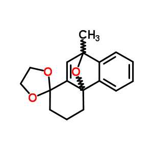 42211-40-5  9'-methyl-3',4'-dihydro-2'H,9'H-spiro[1,3-dioxolane-2,1'-[4a,9]epoxyphenanthrene]