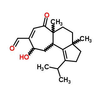 51727-84-5  9-hydroxy-3a,5a-dimethyl-6-oxo-1-(propan-2-yl)-2,3,3a,4,5,5a,6,9,10,10a-decahydrocyclohepta[e]indene-8-carbaldehyde