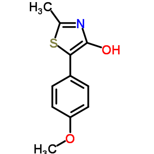 5223-04-1;59484-46-7  5-(4-methoxyphenyl)-2-methyl-1,3-thiazol-4-ol 5223-04-1;59484-46-7  5-(4-methoxyphenyl)-2-methyl-1,3-thiazol-4-ol