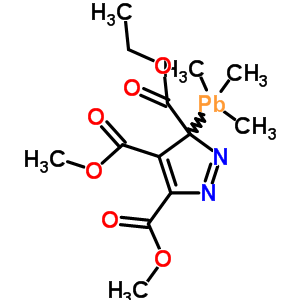 52762-93-3  3-ethyl 4,5-dimethyl 3-(trimethylplumbanyl)-3H-pyrazole-3,4,5-tricarboxylate