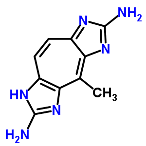 53823-11-3  4-methyl-1H-cyclohepta[1,2-d:4,5-d']diimidazole-2,6-diamine