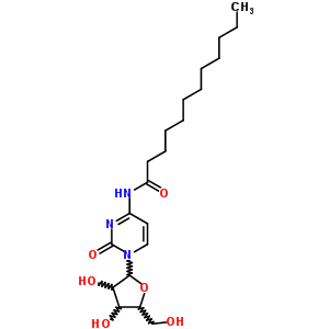 55726-42-6  1-(beta-D-arabinofuranosyl)-4-(dodecanoylamino)pyrimidin-2(1H)-one