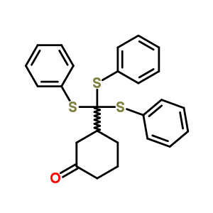 56003-65-7  3-[tris(phenylsulfanyl)methyl]cyclohexanone