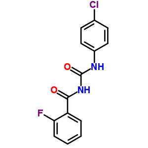 57160-48-2  N-[(4-chlorophenyl)carbamoyl]-2-fluorobenzamide