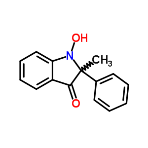 57309-27-0  (2-methyl-3-oxo-2-phenyl-2,3-dihydro-1H-indol-1-yl)oxidanyl