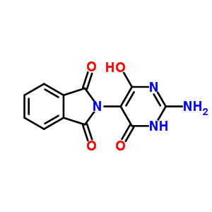 59007-56-6  2-(2-amino-4-hydroxy-6-oxo-1,6-dihydropyrimidin-5-yl)-1H-isoindole-1,3(2H)-dione