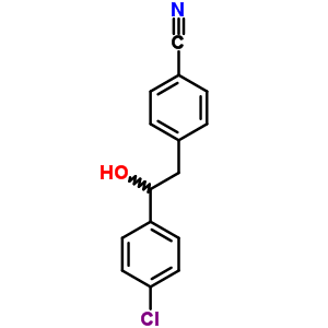 59483-80-6  4-[2-(4-chlorophenyl)-2-hydroxyethyl]benzonitrile