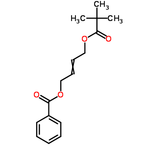 59863-56-8  4-[(2,2-dimethylpropanoyl)oxy]but-2-en-1-yl benzoate