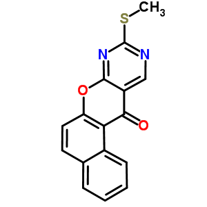 60870-61-3  9-(methylsulfanyl)-12H-benzo[5,6]chromeno[2,3-d]pyrimidin-12-one