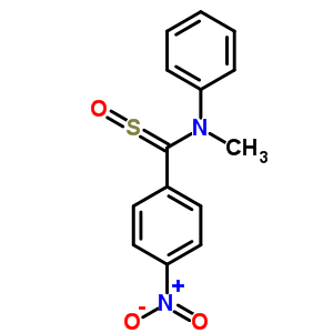 61821-28-1  N-methyl-N-[(4-nitrophenyl)(sulfinyl)methyl]aniline