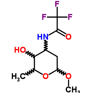 64519-41-1;72402-69-8  methyl 2,3,6-trideoxy-3-[(trifluoroacetyl)amino]hexopyranoside