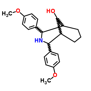 68507-13-1  2,4-bis(4-methoxyphenyl)-3-azabicyclo[3.3.1]nonan-9-ol