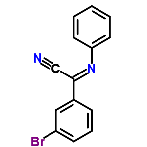 69873-72-9  (2Z)-(3-bromophenyl)(phenylimino)ethanenitrile