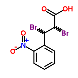 70321-33-4  2,3-dibromo-3-(2-nitrophenyl)propanoic acid