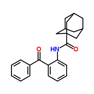 71458-45-2  N-(2-benzoylphenyl)tricyclo[3.3.1.1~3,7~]decane-1-carboxamide