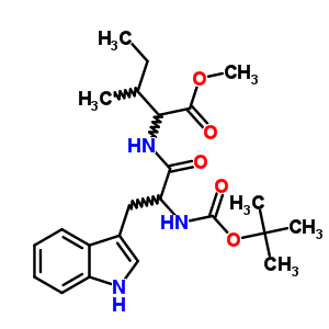 72156-60-6  methyl N-(tert-butoxycarbonyl)tryptophylisoleucinate