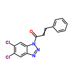 72435-63-3  1-(5,6-dichloro-1H-benzotriazol-1-yl)-3-phenylprop-2-en-1-one
