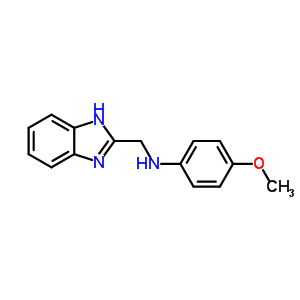 73259-41-3  N-(1H-benzimidazol-2-ylmethyl)-4-methoxyaniline