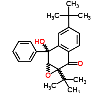 73671-19-9  1a,5-di-tert-butyl-7-hydroxy-7-phenyl-7,7a-dihydronaphtho[2,3-b]oxiren-2(1aH)-one