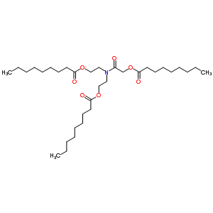 74275-81-3  2-{bis[2-(nonanoyloxy)ethyl]amino}-2-oxoethyl nonanoate