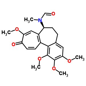 76265-65-1  N-methyl-N-[(7S)-1,2,3,9-tetramethoxy-10-oxo-5,6,7,10-tetrahydrobenzo[a]heptalen-7-yl]formamide