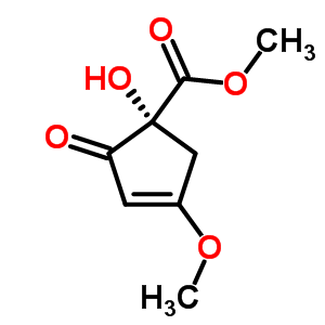 76280-92-7  methyl (1R)-1-hydroxy-4-methoxy-2-oxocyclopent-3-ene-1-carboxylate