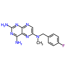 76551-40-1  N~6~-(4-fluorobenzyl)-N~6~-methylpteridine-2,4,6-triamine