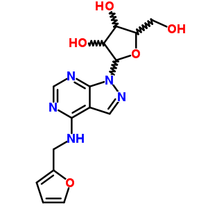 78586-38-6  N-(furan-2-ylmethyl)-1-pentofuranosyl-1H-pyrazolo[3,4-d]pyrimidin-4-amine