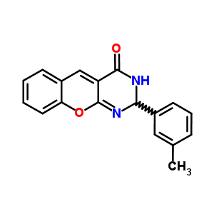 89048-88-4  2-(3-methylphenyl)-2,3-dihydro-4H-chromeno[2,3-d]pyrimidin-4-one