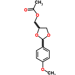 20306-15-4  [2-(4-methoxyphenyl)-1,3-dioxolan-4-yl]methyl acetate
