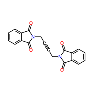 34662-00-5  2,2'-but-2-yne-1,4-diylbis(1H-isoindole-1,3(2H)-dione)