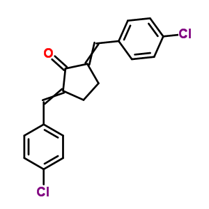 42019-88-5  2,5-bis(4-chlorobenzylidene)cyclopentanone