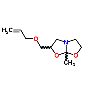 46244-63-7  7a-methyl-2-[(prop-2-en-1-yloxy)methyl]tetrahydro[1,3]oxazolo[2,3-b][1,3]oxazole