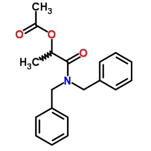 5455-62-9  1-(dibenzylamino)-1-oxopropan-2-yl acetate