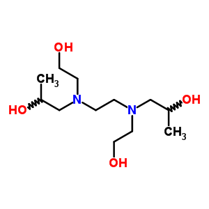 5461-05-2  1,1'-{ethane-1,2-diylbis[(2-hydroxyethyl)imino]}dipropan-2-ol