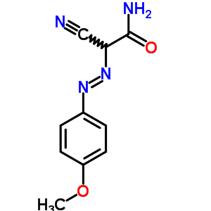 5466-18-2  2-cyano-2-[(E)-(4-methoxyphenyl)diazenyl]acetamide