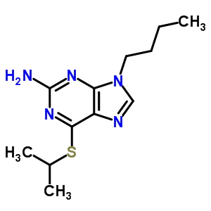 56964-82-0  9-butyl-6-(propan-2-ylsulfanyl)-9H-purin-2-amine