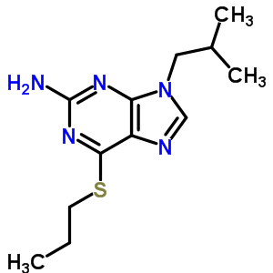 56964-85-3  9-(2-methylpropyl)-6-(propylsulfanyl)-9H-purin-2-amine