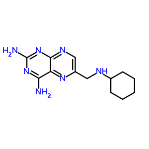57963-53-8  6-[(cyclohexylamino)methyl]pteridine-2,4-diamine