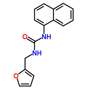 6298-27-7  1-(furan-2-ylmethyl)-3-naphthalen-1-ylurea