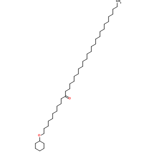 6624-81-3  1-(cyclohexyloxy)hexatriacontan-11-one