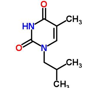 7153-02-8  5-methyl-1-(2-methylpropyl)pyrimidine-2,4(1H,3H)-dione