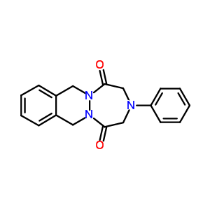 81215-65-8  3-phenyl-3,4,7,12-tetrahydro-1H-[1,2,5]triazepino[1,2-b]phthalazine-1,5(2H)-dione