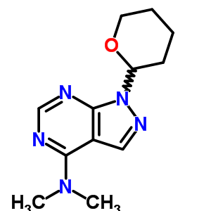 91647-44-8  N,N-dimethyl-1-(tetrahydro-2H-pyran-2-yl)-1H-pyrazolo[3,4-d]pyrimidin-4-amine