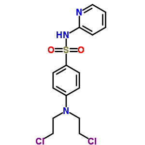 10209-75-3  4-[bis(2-chloroethyl)amino]-N-(pyridin-2-yl)benzenesulfonamide