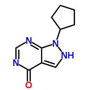 21253-98-5  1-cyclopentyl-1,2-dihydro-4H-pyrazolo[3,4-d]pyrimidin-4-one