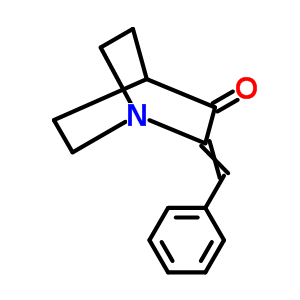 24123-89-5  2-benzylidene-1-azabicyclo[2.2.2]octan-3-one