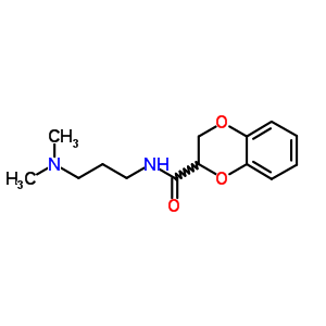 24673-04-9  N-[3-(dimethylamino)propyl]-2,3-dihydro-1,4-benzodioxine-2-carboxamide