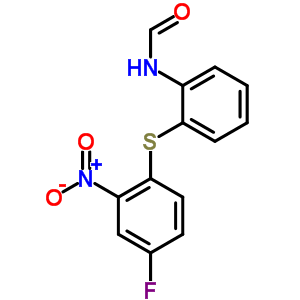 346-42-9  N-{2-[(4-fluor-2-nitrofenyl)sulfanyl]fenyl}formamide