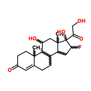 432-57-5  16-fluor-11,17,21-trihydroxypregn-4-en-3,20-dion